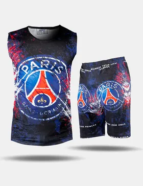 ست رکابی و شلوارک مردانه Paris