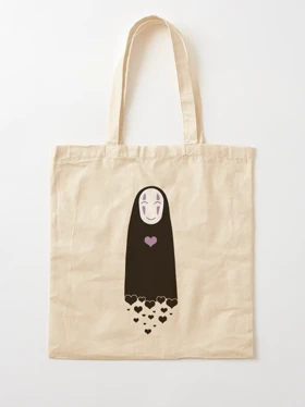 توت بگ طرح Spirited Away No Face Heart کد 271815