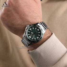 ساعت سیتیزن صفحه سبز Citizen Eco-Drive AW1526-89X