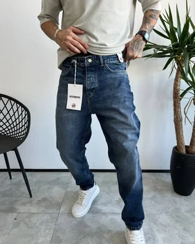 شلوار مام فیت ابی تیره سنگشور VETEMENTS