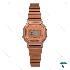ساعت کاسیو نوستالژی LA-11WR زنانه رزگلد Casio-7435-L