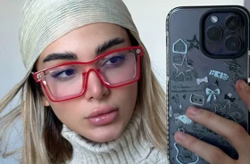 عینک دیور کد 1810 Dior (قرمز)