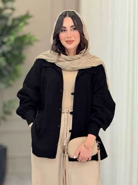 مانتو چین‌دار پایین هلال