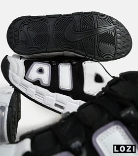 کفش کتانی مردانه و زنانه مشکی سفید NIKE Air More Uptempo '96