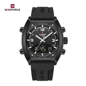 ساعت مچی مردانه نیوی فورس NF9242 دو زمانه مشکی