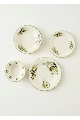 سرویس غذاخوری 12 نفره Bella Maison مدل Julia Stoneware - سبز