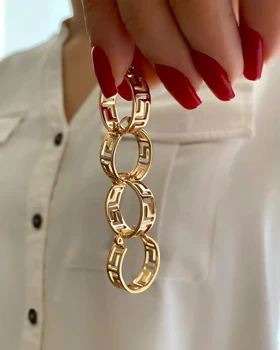 گوشواره حلقه‌ای ورساچه ژوپینگ