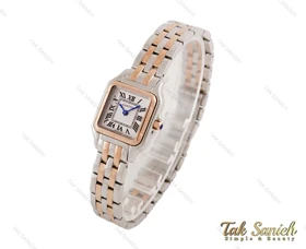 ساعت مچی کارتیر Panthere زنانه دورنگ رزگلد اسمال Cartier-3805-L