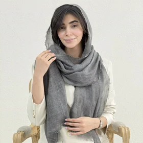 شال زنانه حصیری