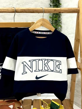 تیشرت شلوارک پسرانه طرح نایک