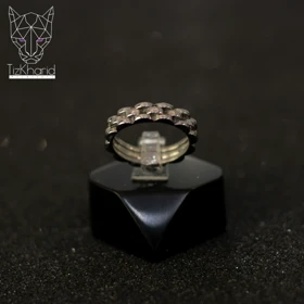 انگشتر رولکس استیل 4 میلیمتر