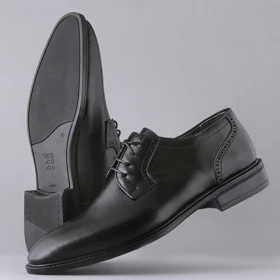 کفش رسمی مردانه چرم یلسان مدل ببک کد 523-GN