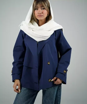 ترنچ کت آستردار کدCN003 برند ردا