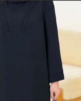 پیراهن گیپور مشکی