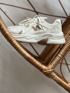 کفش نیو بالانس کرم وارداتی k shoes