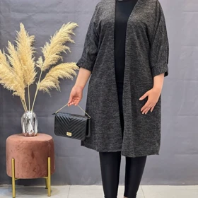 مانتو پاییزه زنانه بلند بیسکویتی