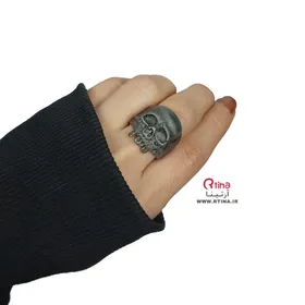 انگشتر مدل اسکلت/ جمجمه vintage