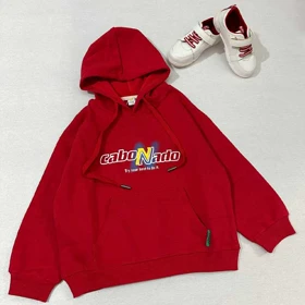 هودی بچه گانه قرمز رنگ CABO NADO وارداتی