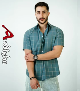 پیراهن چهارخونه مردانه