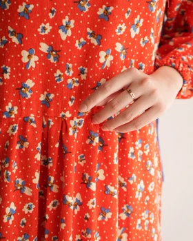 پیراهن مانتویی تبسم