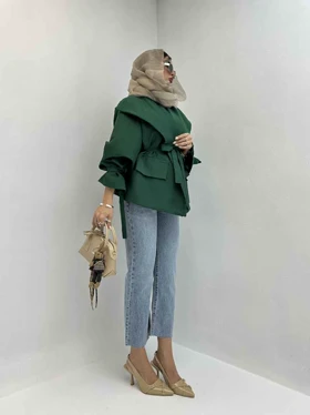 کت آستین بنددار