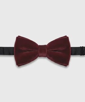 پاپیون زرشکی ساده 8021