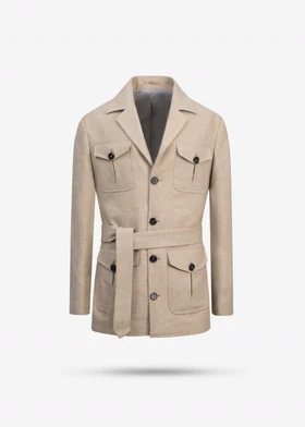 کت سافاری پشمی 2520207