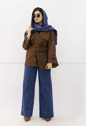 شلوار جین بگ کیلات سیم لاین کد1004866