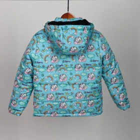 کاپشن دخترانه طرح تکشاخ