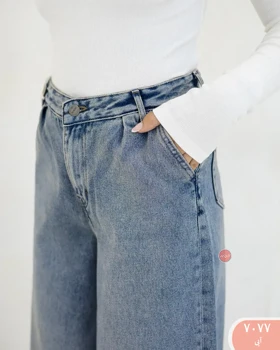 شلوارجین فول بگ 7077