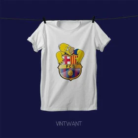 تیشرت طرح I LOVE BARCELONA