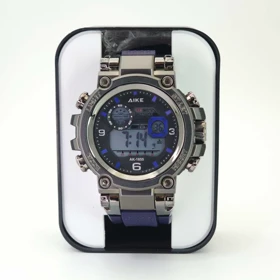 ساعت مچی دیجیتالی مردانه ایک AIKE مدل اسپرت مخصوص ورزشکاران (آبی پررنگ)