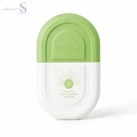 ضد آفتاب استلین سبز SPF50 بی رنگ مناسب پوست خشک و حساس وزن 50 گرم