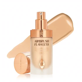 کرم پودر صورت شارلوت تیلبری مدل Airbrush Flawless شماره 5 Warm حجم 30 میلی‌لیتر