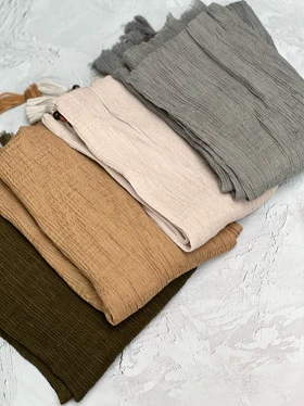شال پلیسه ساده برشکا