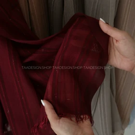 شال لمه دوزی مدل پیونی