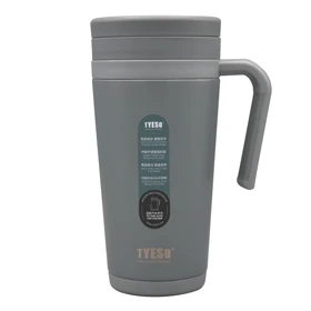 تراول ماگ تایسو مدل TS-8839 ظرفیت 0.5 لیتر (طوسی تیره)