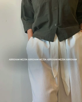 شلوار خنک لینن ترک