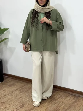 کت لینن پنبه میشل