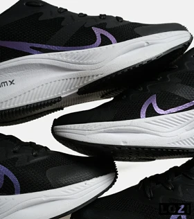 کفش کتانی بزرگ پا مشکی NIKE zoom x smiley