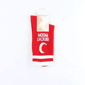 جوراب زنانه (اسپرت) ساق‌دار طرح دار