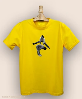 تیشرت مردانه و زنانه نوستالژی طرح بازی محلی تازادان