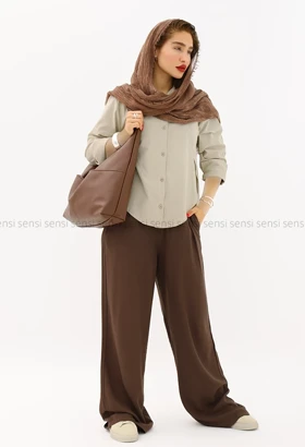 شومیز لینن رنگی