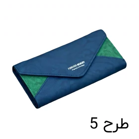 کیف پول سه لت زنانه Forever Memory مدل FM5510 (سبز تیره)
