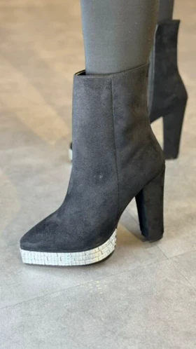 بوت لژدار دور نگین کد 571