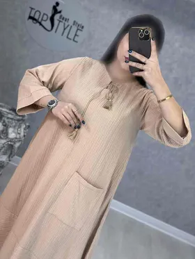 پیراهن یقه بند : 8624