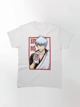 تیشرت انیمه Gintama گینتاما Gintoki کد 186457