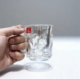 لیوان 6 عددی چای خوری دسته دار طرحدار