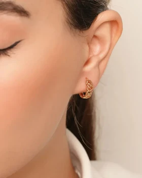 گوشواره حلقه‌ای اسنا ژوپینگ