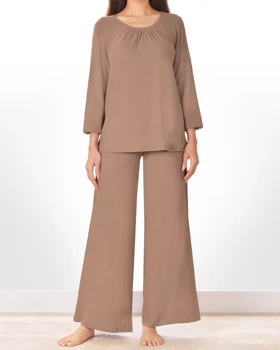 تیشرت و شلوار بلند رخشان زنانه